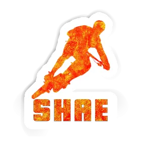 Sticker Shae Biker Image