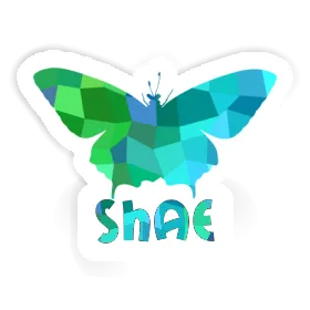 Sticker Shae Butterfly Image