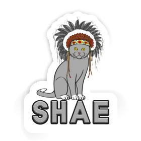 Sticker American Indian Shae Image