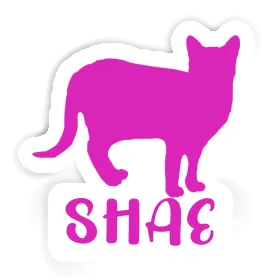 Autocollant Shae Chat Image