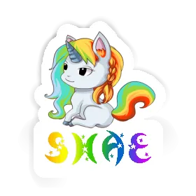 Sticker Unicorn Shae Image