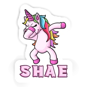 Sticker Shae Dabbing Unicorn Image