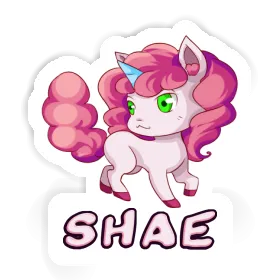 Unicorn Sticker Shae Image