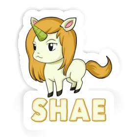 Sticker Shae Unicorn Image