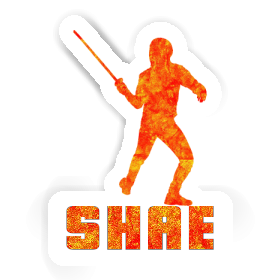 Fencer Sticker Shae Image