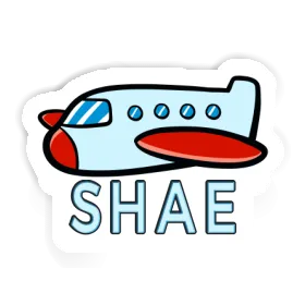 Shae Sticker Plane Image