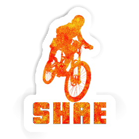 Sticker Freeride Biker Shae Image