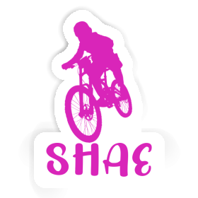 Freeride Biker Sticker Shae Image