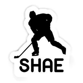 Shae Sticker Hockey Player Image