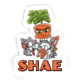 Monster Carrot Sticker Shae Image