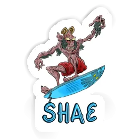 Sticker Shae Surfer Image