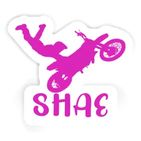 Sticker Shae Motocross-Fahrer Image