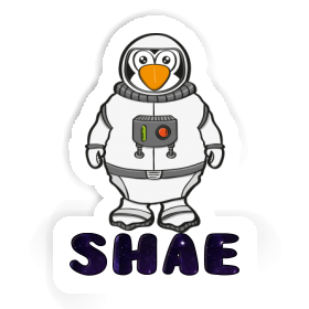 Sticker Shae Astronaut Image