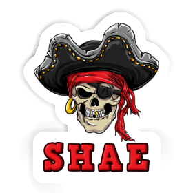 Shae Sticker Piratenschädel Image