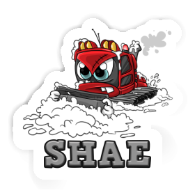 Sticker Snow groomer Shae Image