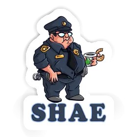 Shae Sticker Police Officer Image