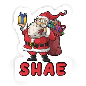 Aufkleber Shae Weihnachtsmann Image