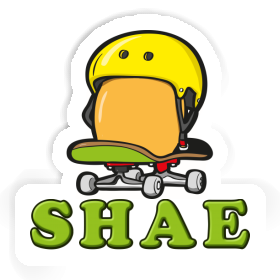 Aufkleber Skateboard-Ei Shae Image