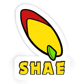 Sticker Surfboard Shae Image