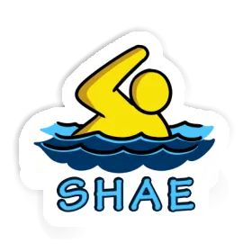 Swimmer Sticker Shae Image