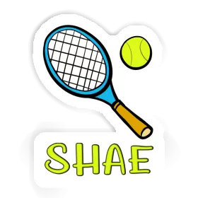 Shae Sticker Tennis Racket Image