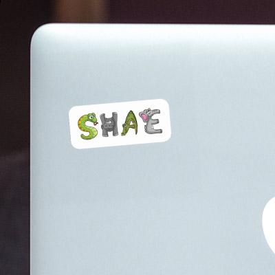 Sticker Shae Animal Font Laptop Image