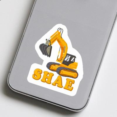 Sticker Shae Excavator Gift package Image