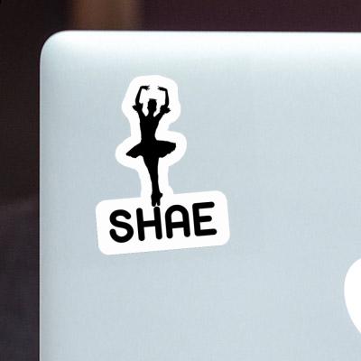 Shae Sticker Ballerina Laptop Image