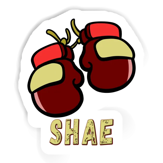 Shae Sticker Boxing Glove Image