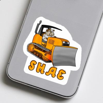 Bulldozer Sticker Shae Notebook Image