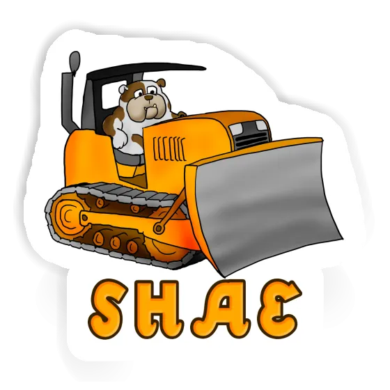 Bulldozer Sticker Shae Gift package Image