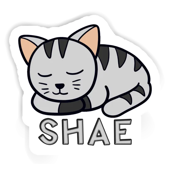 Cat Sticker Shae Notebook Image