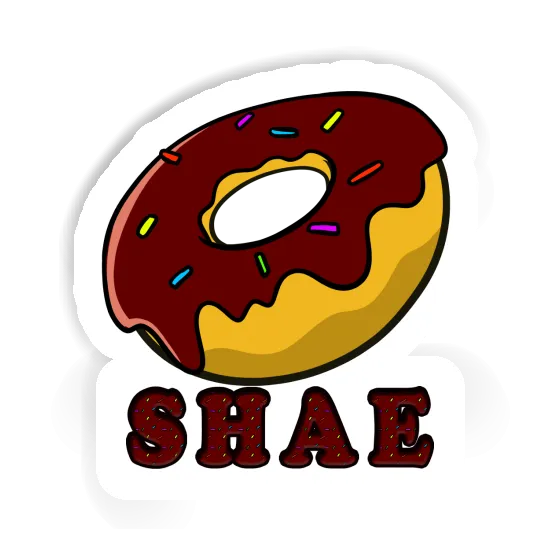 Shae Autocollant Donut Image