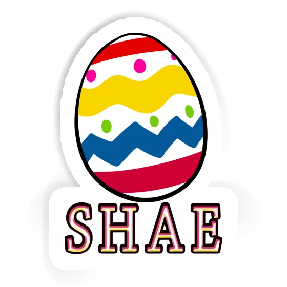 Easter Egg Sticker Shae Gift package Image