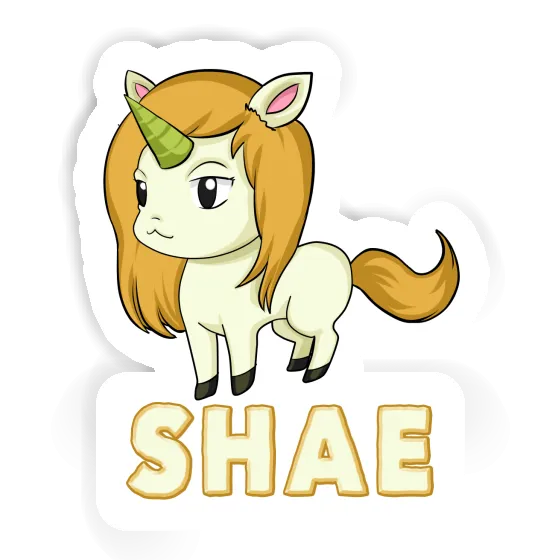 Sticker Shae Unicorn Laptop Image