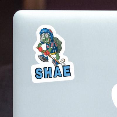 Shae Sticker Hockey Player Image