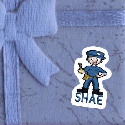 Electrician Sticker Shae Image