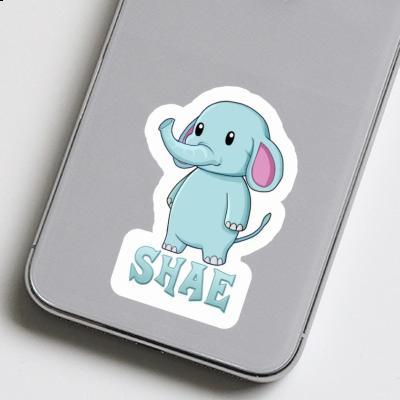 Sticker Elephant Shae Image