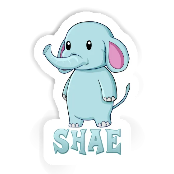 Sticker Elephant Shae Notebook Image