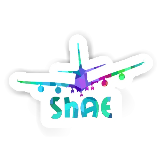 Shae Sticker Airplane Gift package Image