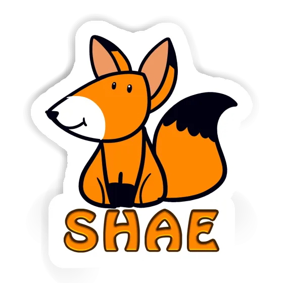 Sticker Fox Shae Laptop Image