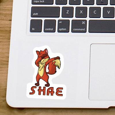 Sticker Dabbing Fox Shae Image