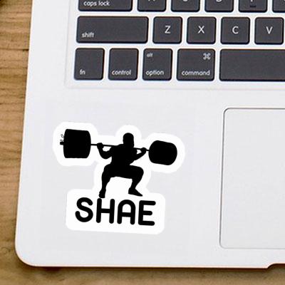 Shae Sticker Gewichtheber Laptop Image