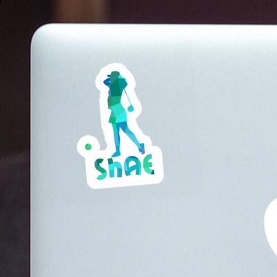 Sticker Golferin Shae Image