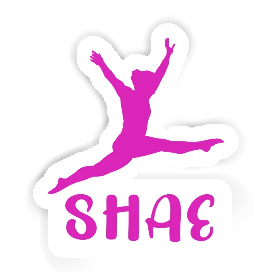 Sticker Shae Gymnast Notebook Image