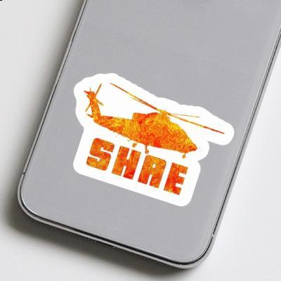 Sticker Helicopter Shae Gift package Image