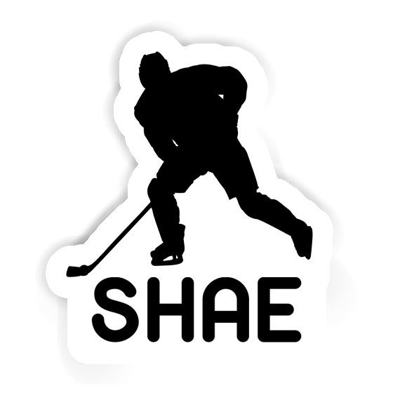 Shae Sticker Hockey Player Image