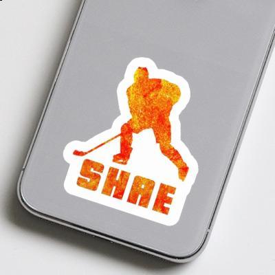 Eishockeyspieler Sticker Shae Gift package Image