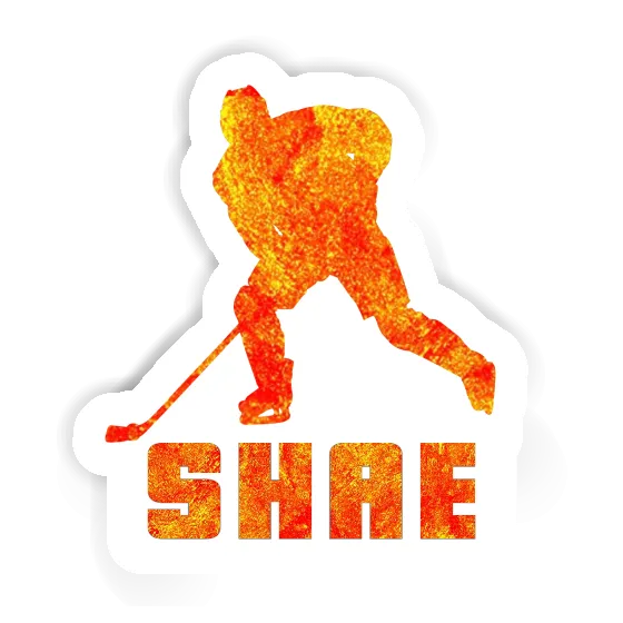 Sticker Shae Hockey Player Image