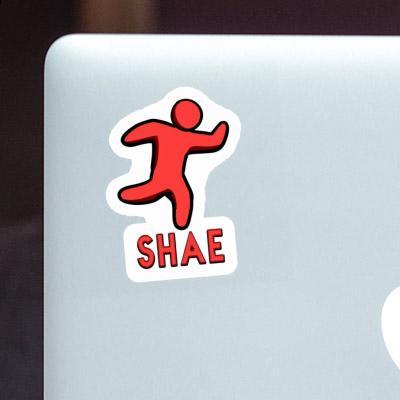 Sticker Shae Runner Laptop Image